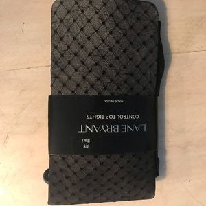 Lane Bryant Black Plus Size Hosiery